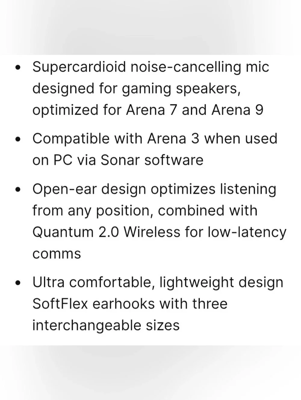 Steelseries Arena Wireless Mic
